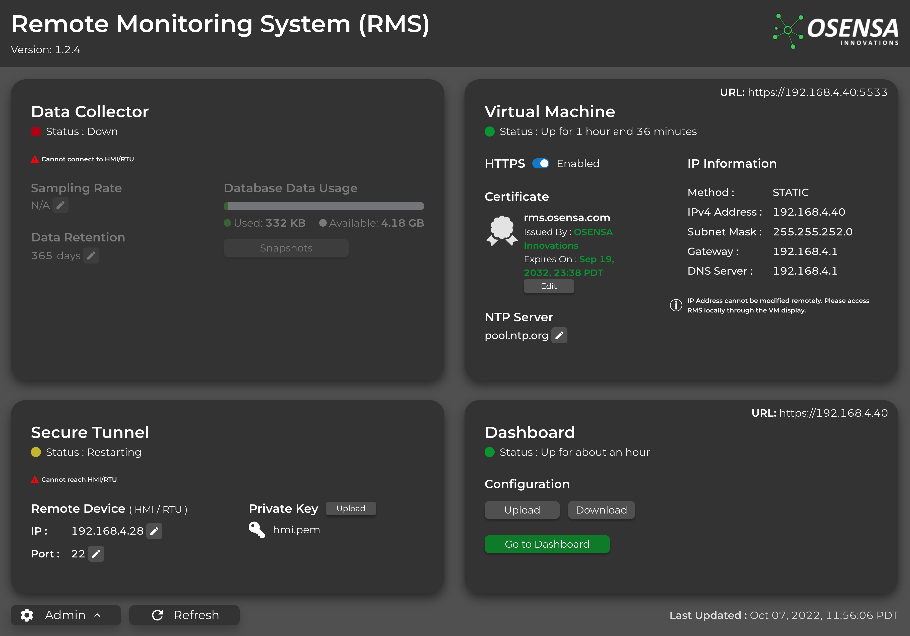 Remote Monitoring System
